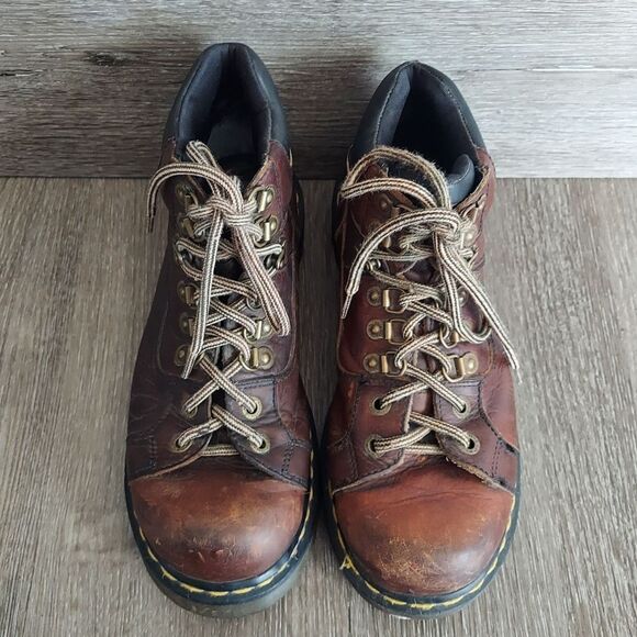 Dr. Martens DM’S 9728 Brown Leather Lace Up Chunky Boots Size 9 Men / Womens 10 main image 9